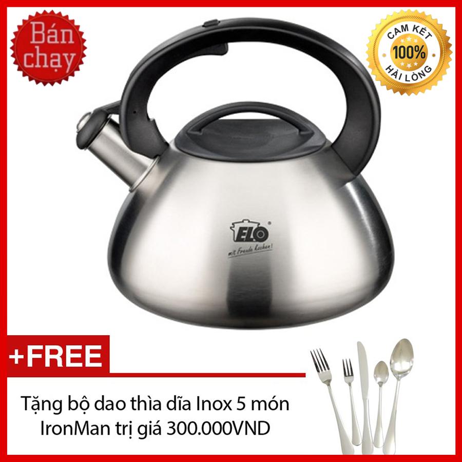 Ấm đun nước cao cấp Elo Bombee 20cm + Tặng Bộ Dao Thìa Dĩa Inox 5 Món Cao Cấp IronMan Trị Giá 300.000VĐ