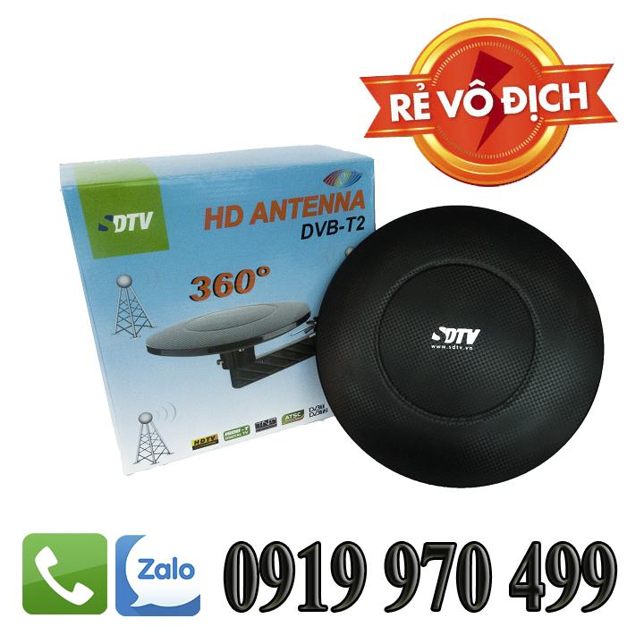 [HCM]Siêu Anten kỹ thuật số mặt đất SDTV ADT17-HD  360 độ