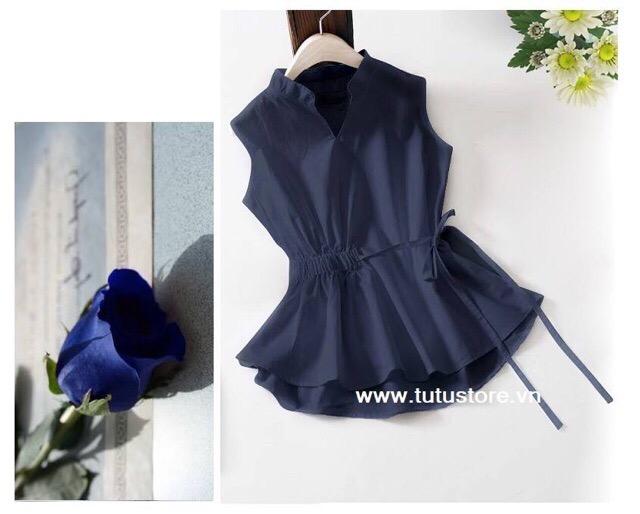 [HCM]Siêu Hot: Áo Cổ V Rút Eo Siêu Xinh ( Kèm hình thật)