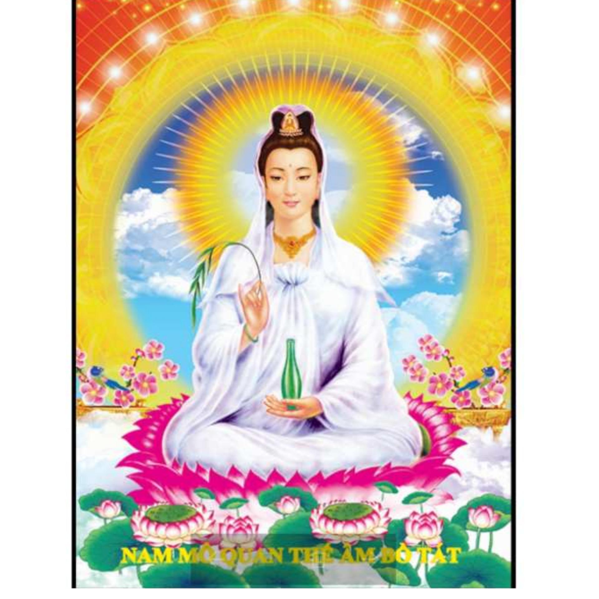 TRANH ĐÍNH ĐÁ QUAN ÂM 77571