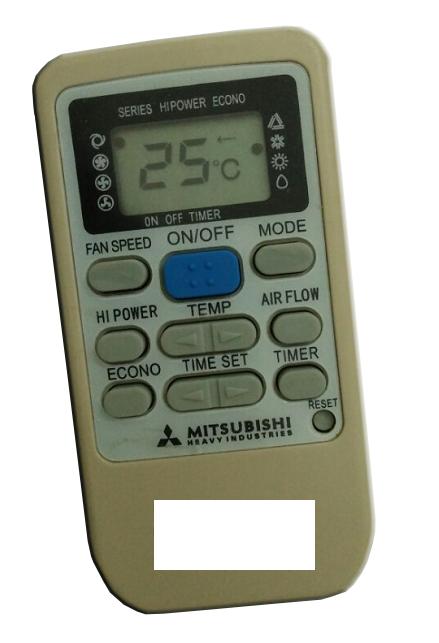 Điều khiển điều hòa mitsubishi 01 (ghi)