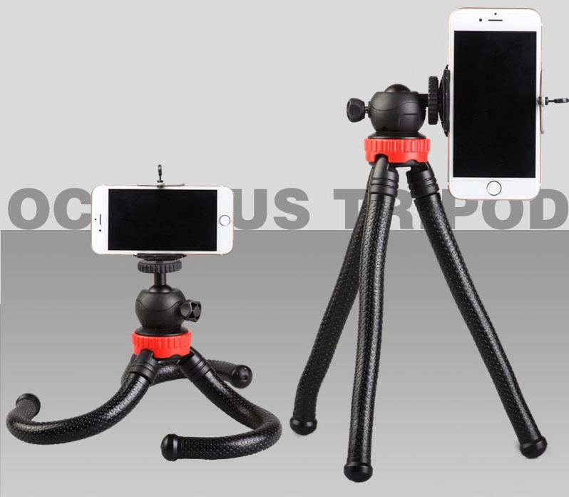 ⚡⚡ [HÀNG CÓ SẴN] Chân máy ảnh Tripod UỐN DẺO MZ305 + Gá kẹp điện thoại 002 - [HÀNG NHẬP] - SINKA