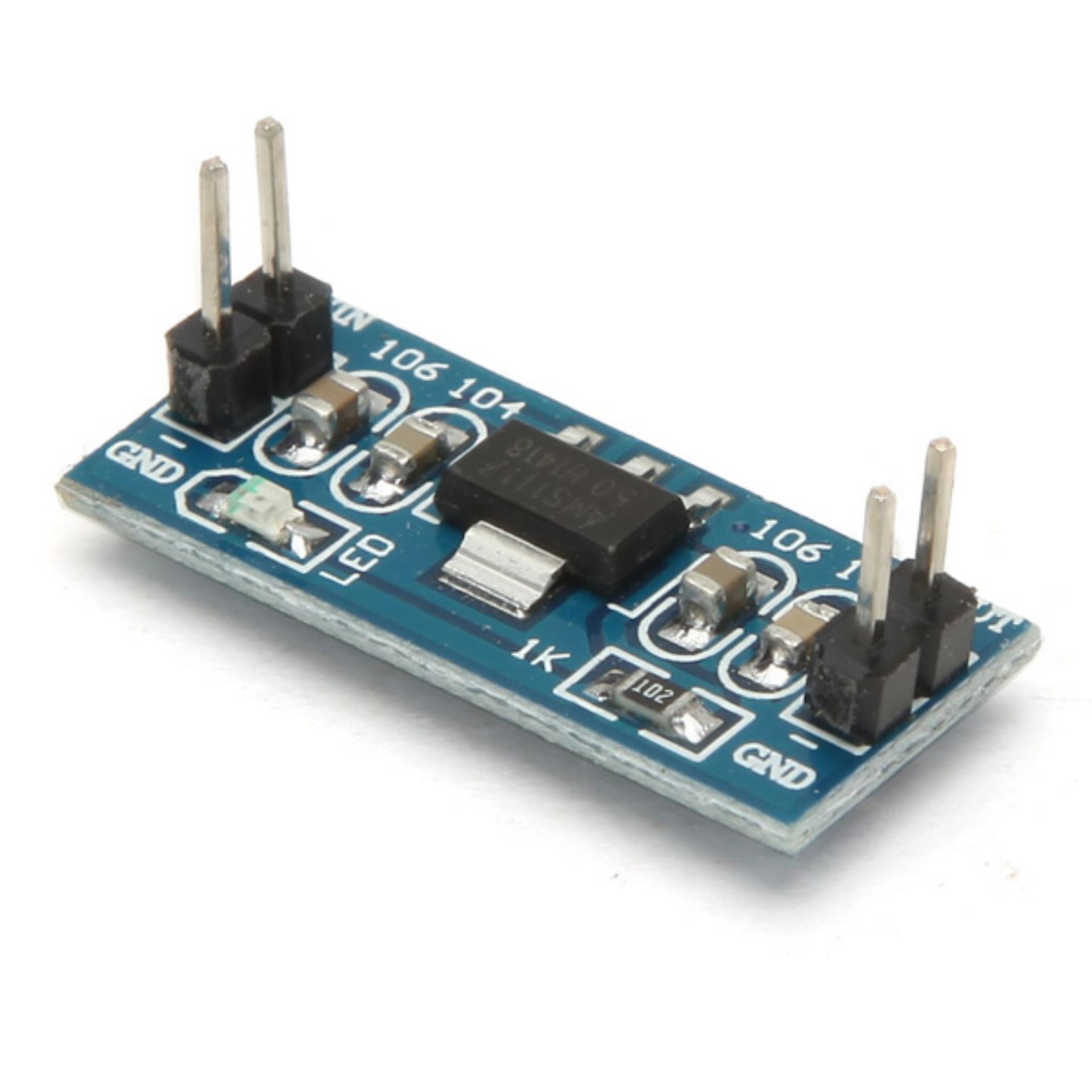 Module Mạch tạo nguồn A.ms1117, điện ra 5v ổn định ( điện vào 6-12VDC )