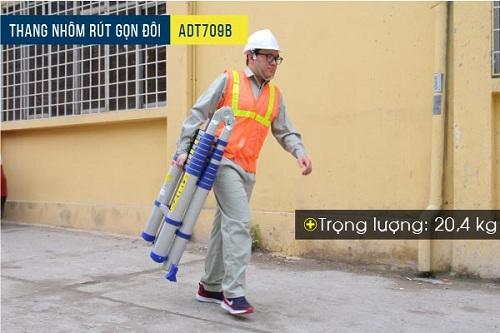 Thang Nhôm Rút Gọn (Chữ A) Advindeq ADT709B