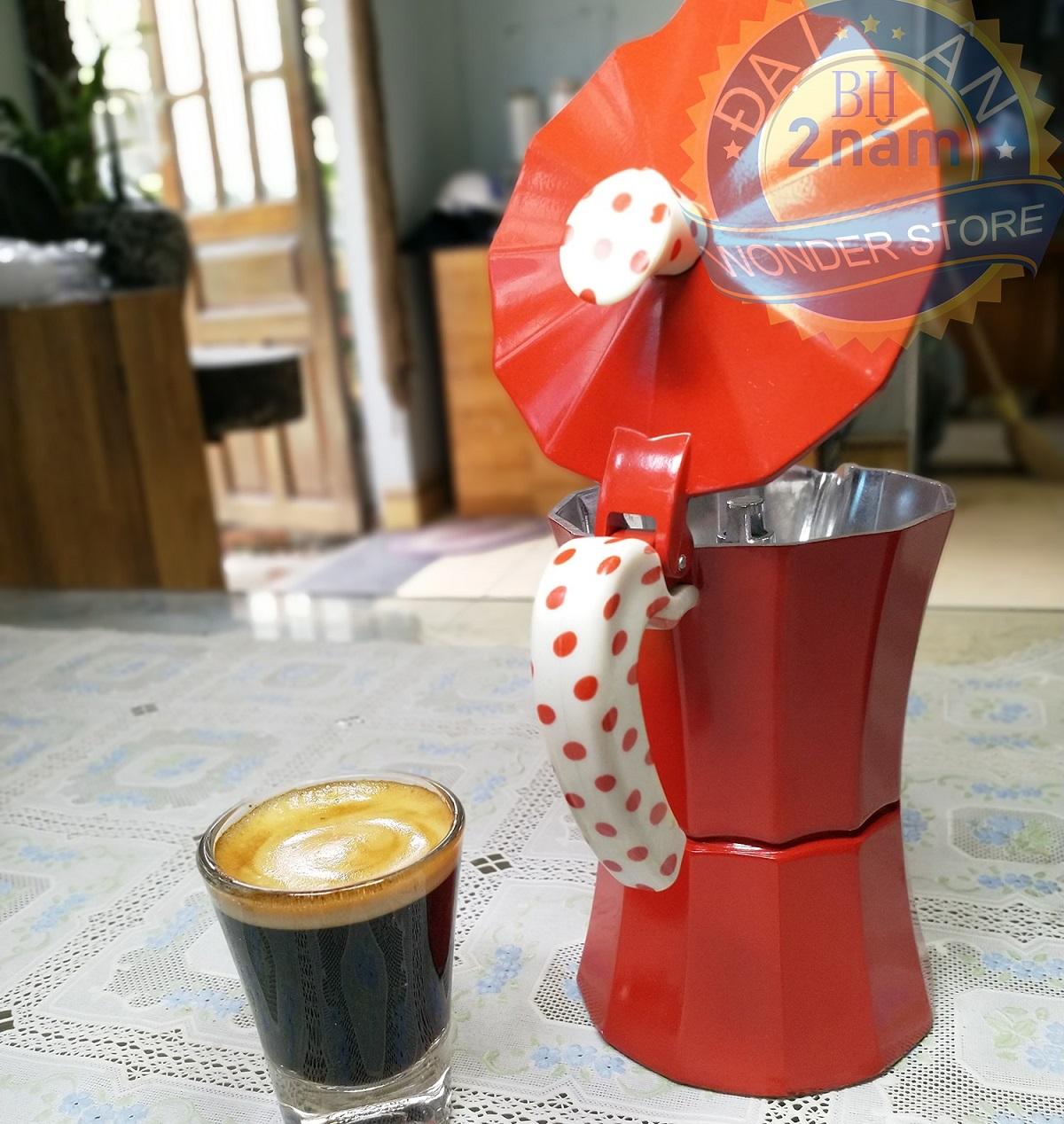Ấm pha cà phê Espresso Italy phong cách Ý 3 tách (150ml)