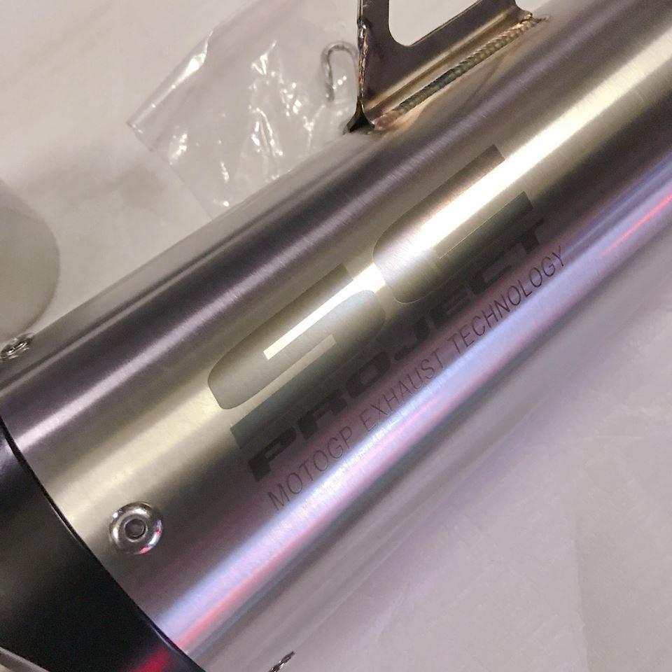 Ống Pô SC S1 Project Khắc Laser