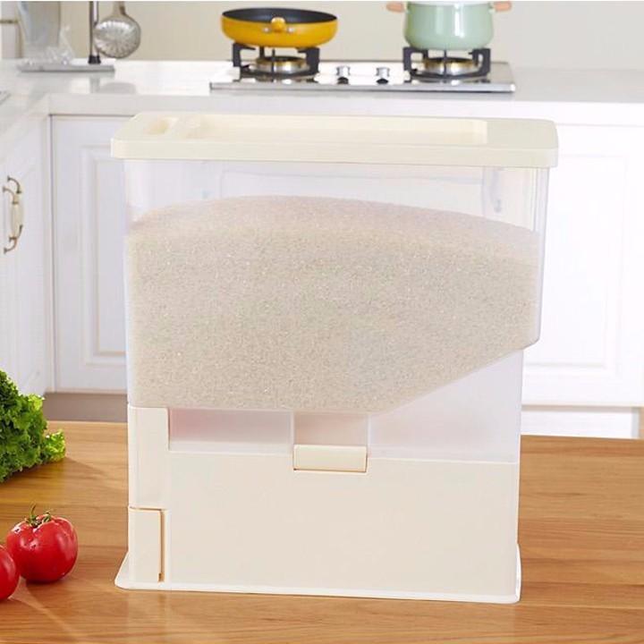 Thùng đựng gạo 15kg thông minh