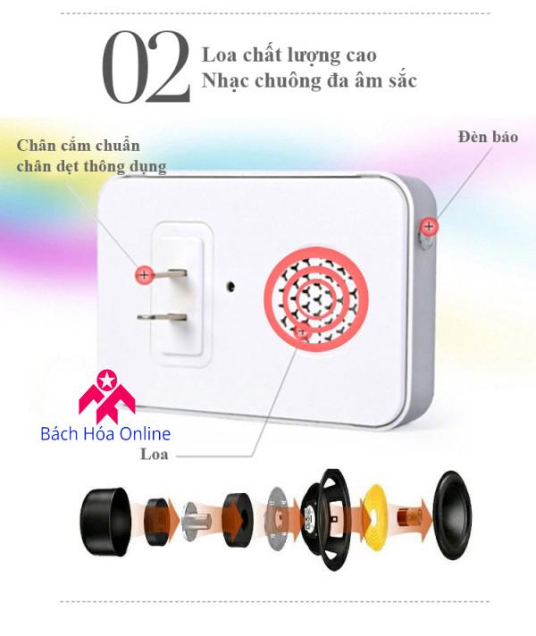Chuông không dây ZOGIN H06