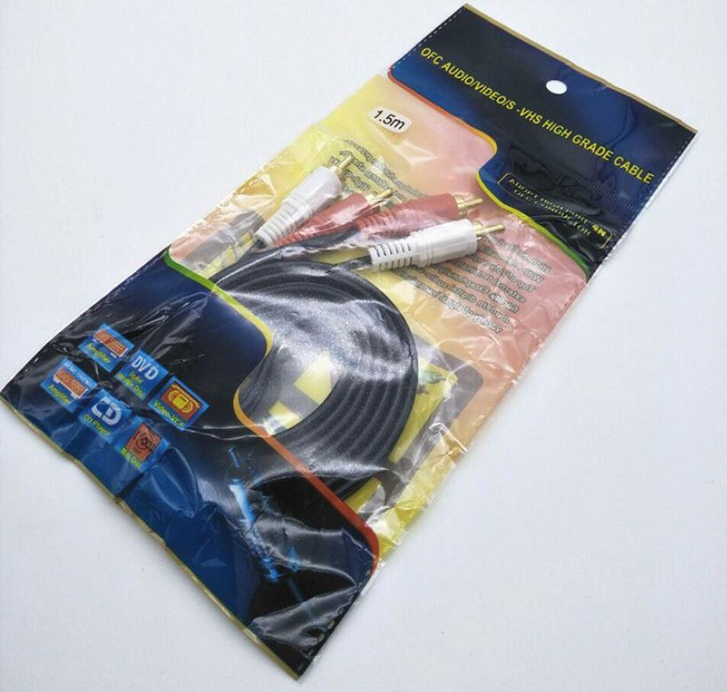 Cáp AV hoa sen 2 đầu RCA dài 1.5m