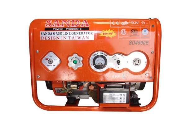 Máy phát điện chạy xăng Sanda SD4500E (đề nổ)