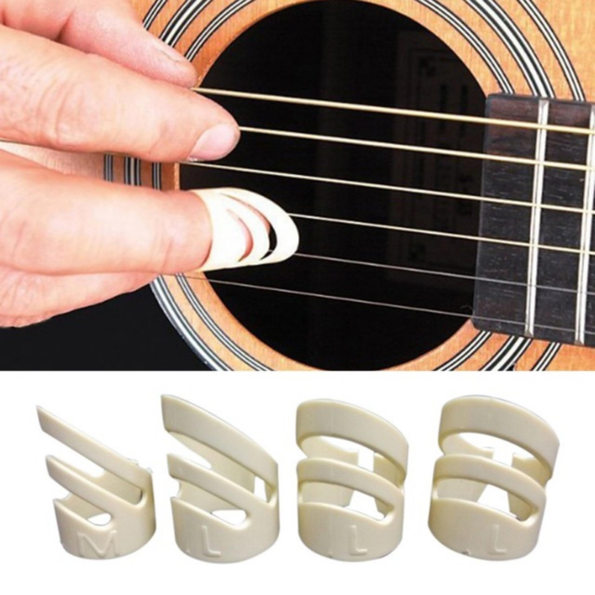 Bộ 4 móng gảy đàn Alaska pick size nam