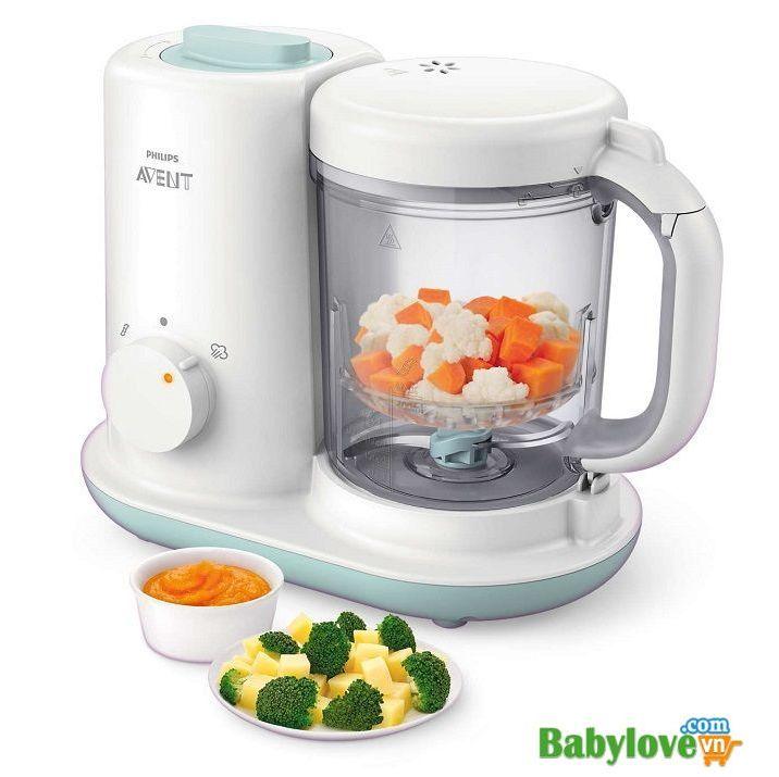 Máy hấp xay thức ăn Philips Avent 2 in 1 SCF862.02