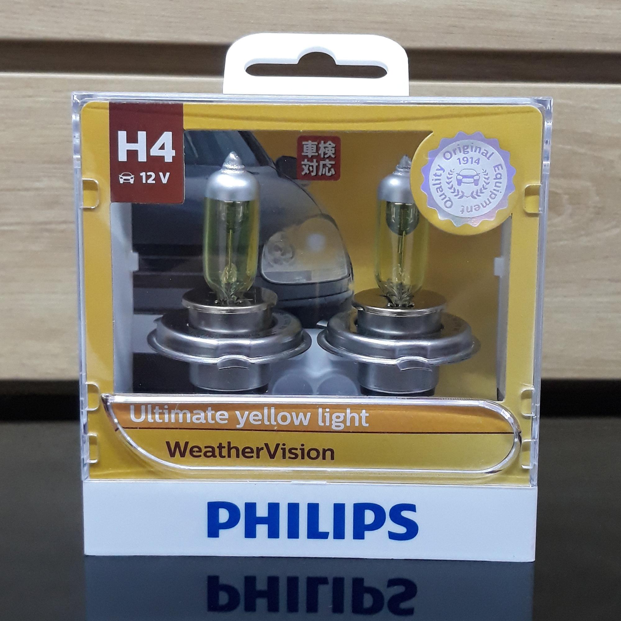 Bóng đèn Philips Weather Vision H4