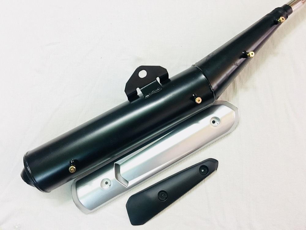 Pô Spark gắn Sirius + ốp pô Spark Kim hoàng kim