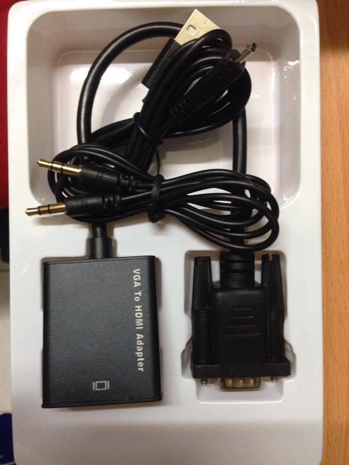 Dây chuyển đổi VGA ra HDMI