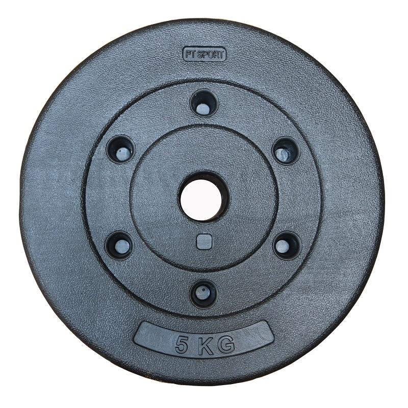 BỘ 2 TẠ THÁO LẮP 23KG (4 MIẾNG TẠ NHỰA 5KG)