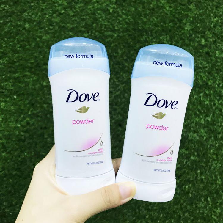 Lăn khử mùi Dove Powder 74g