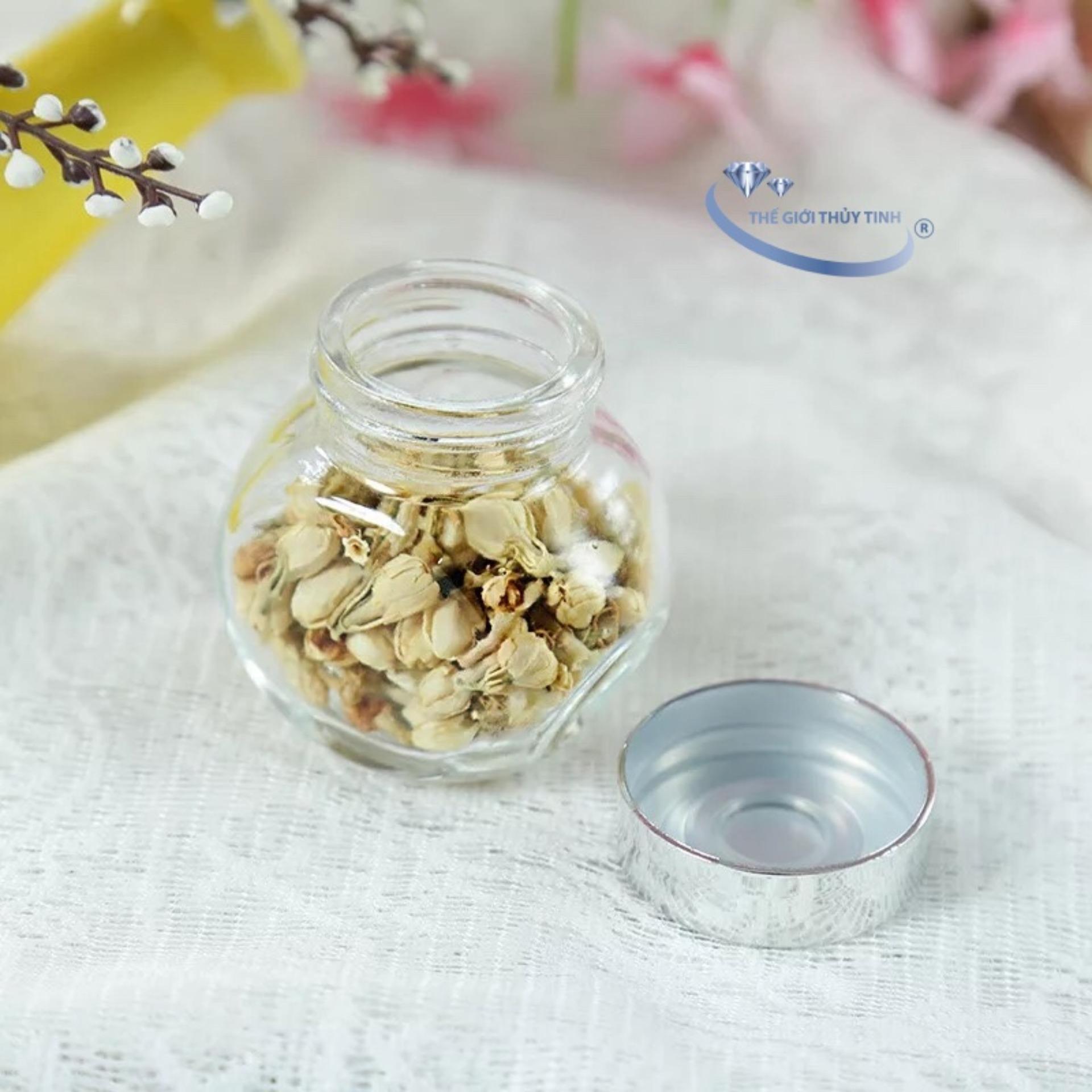 [HCM]HŨ THỦY TINH ĐÁY NGHIÊN 50ML