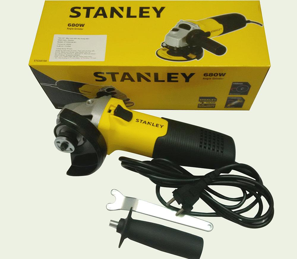 MÁY MÀI GÓC STANLEY 680W- 100MM  STGS 6100