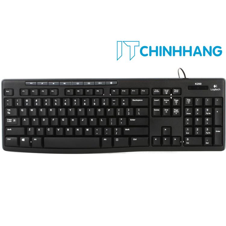 Combo Chuột Và Bàn Phím Logitech MK200 - Hãng Phân Phối Chính Thức