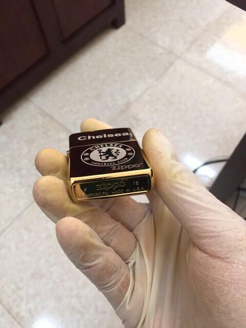 [HCM]Bật Lửa Zippo USA Logo Chelsea