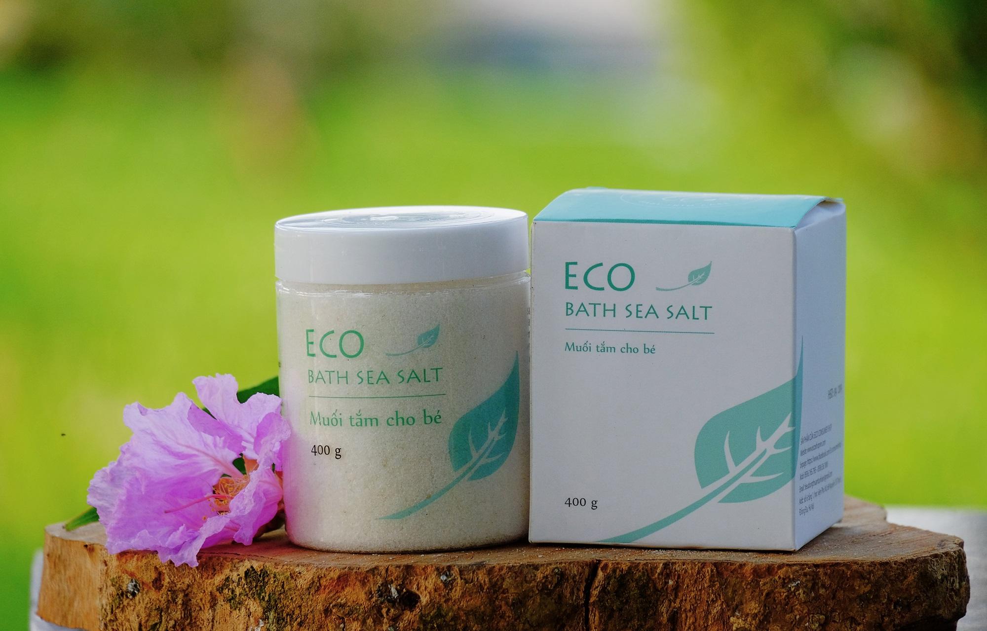 Muối tắm thảo dược Eco - lọ 200g