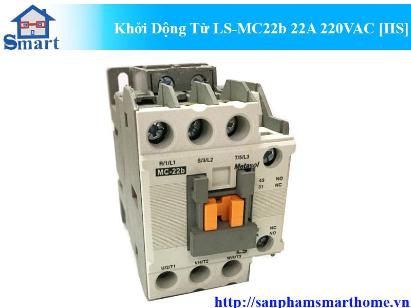 Khởi Động Từ LS-MC22b 22A 220VAC HS