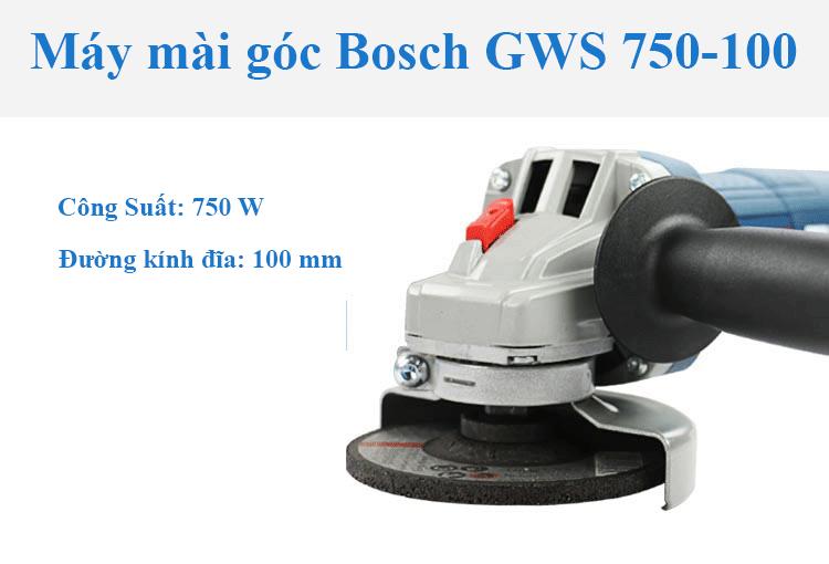 [HCM]Máy mài góc Bosch GWS 750-100