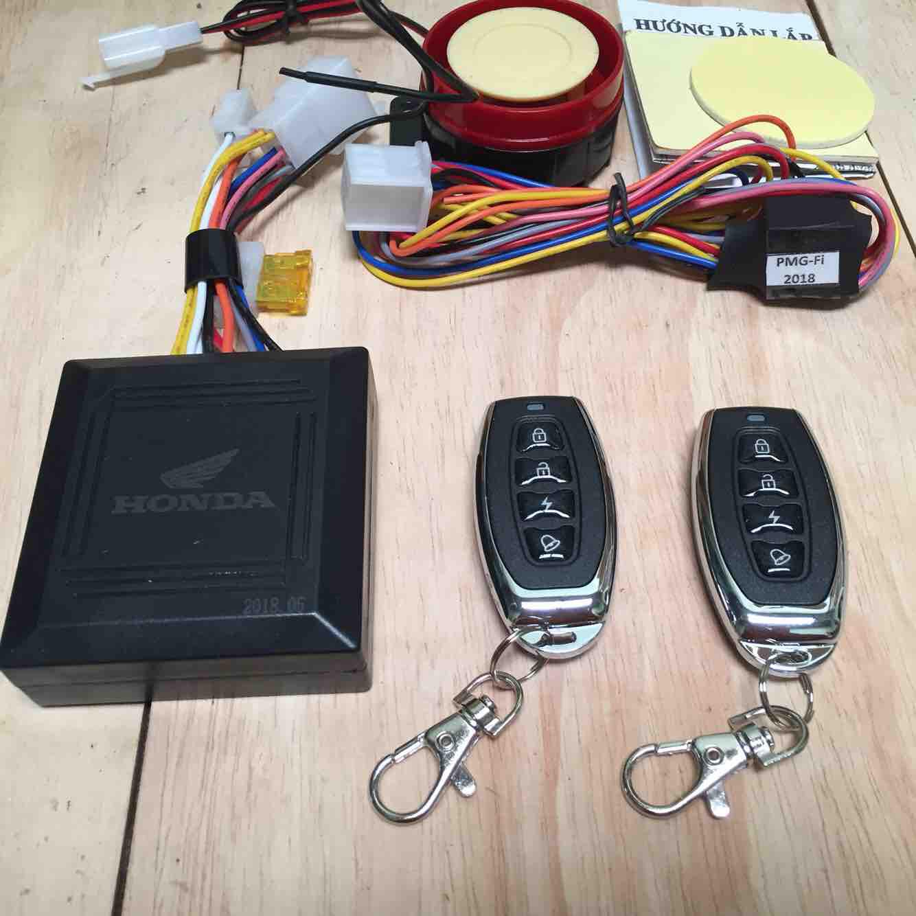Bộ khoá chống trộm xe máy Audi