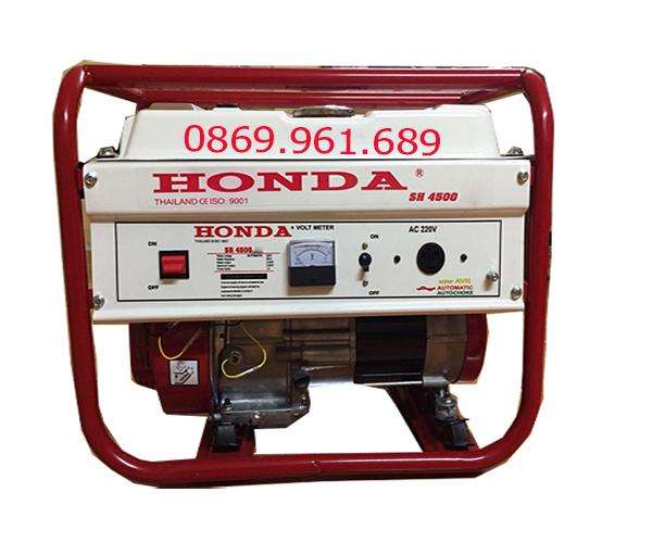 Máy phát điện honda SH 4500E le gió tự động  AVR xăng_đề nổ_2.8kw