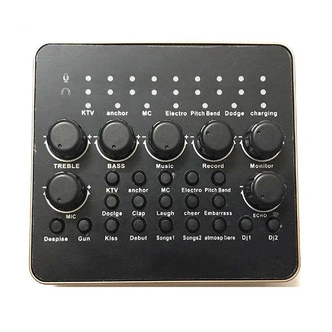 [HCM]Sound card thu âm V10 Auto Tune Cao Cấp