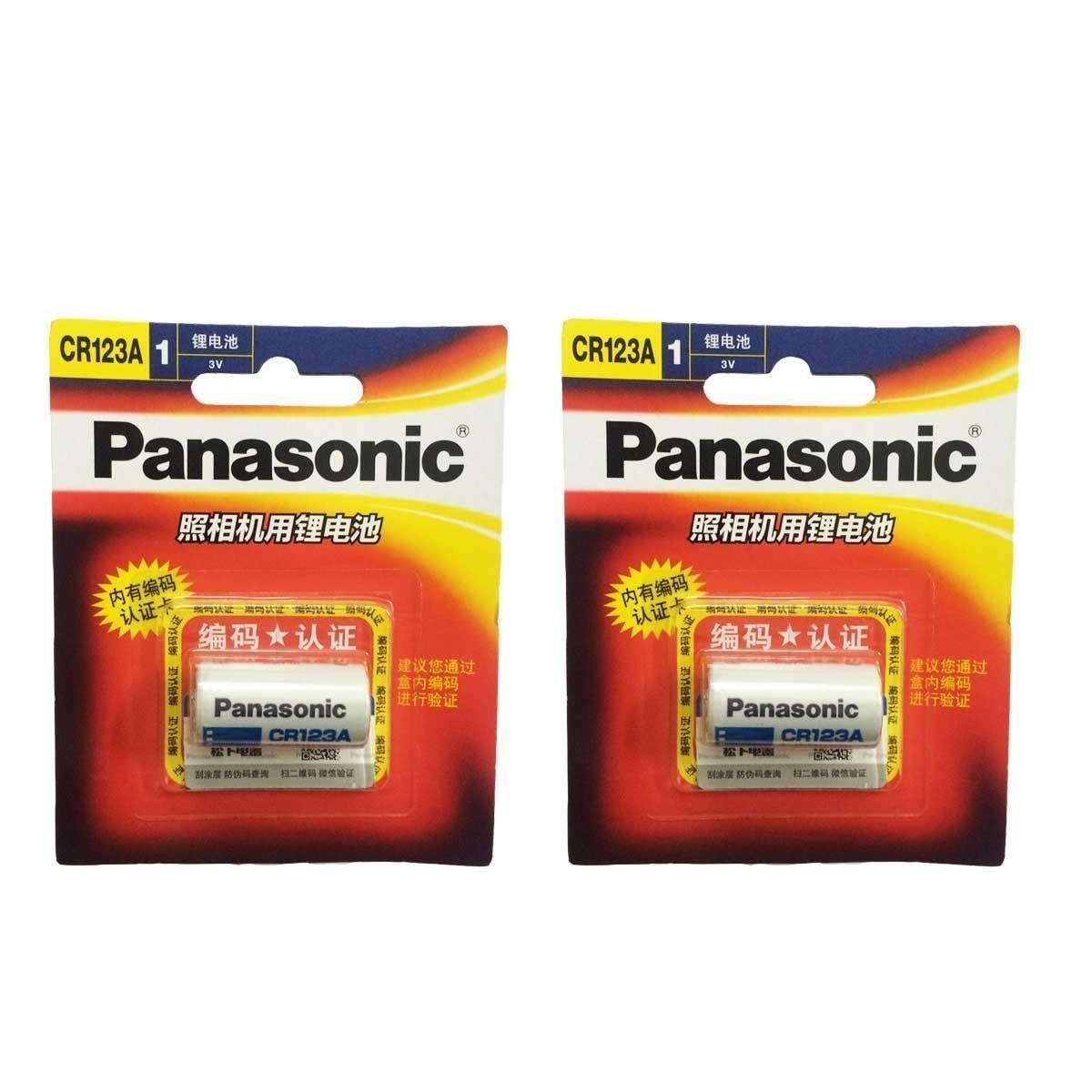 Cr123A Panasonic, pin máy ảnh 3v, pin cr17345