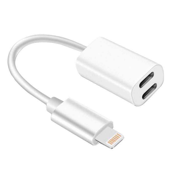 Cáp chia cổng Lightning 1 ra 2 cho Ip 7, 8