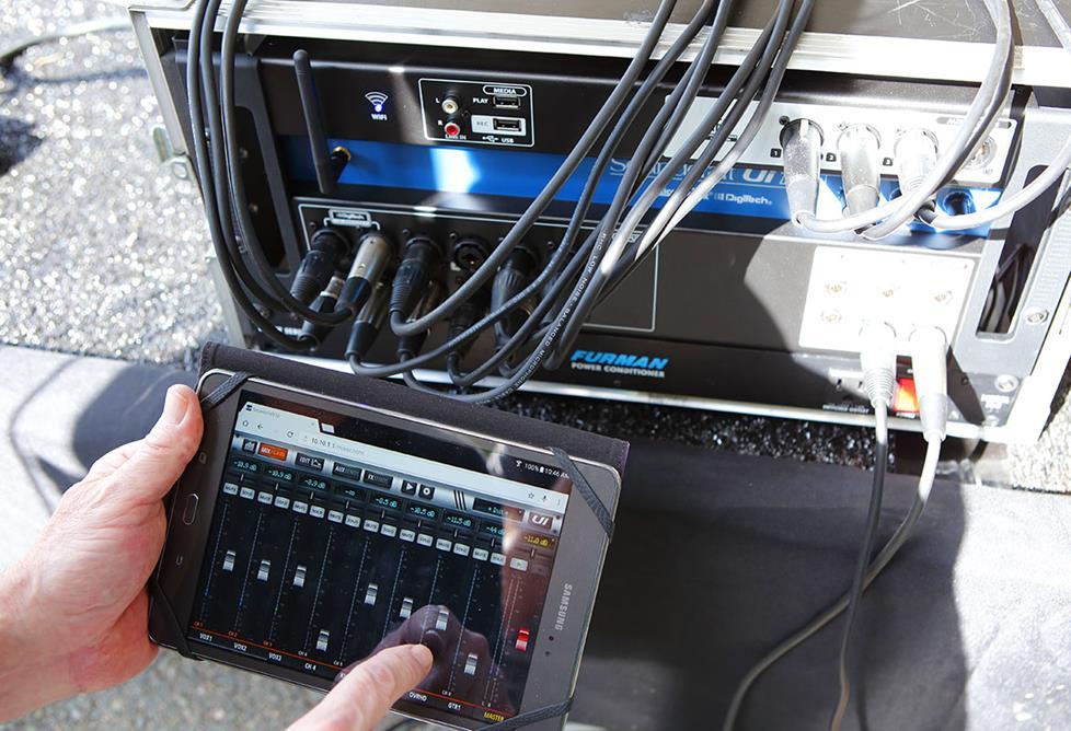 [Trả góp 0%]BỘ TRỘN KỸ THUẬT SỐ SOUNDCRAFT Ui16 HÀNG CHÍN H-HÃNG-Chuyên âm thanh sân khấu