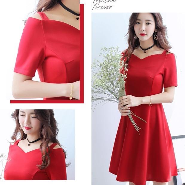 Đầm Thun Cổ Tim