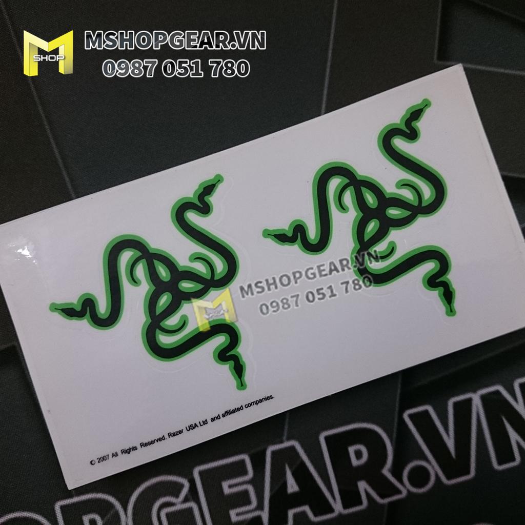 Sticker Logo Razer xanh
