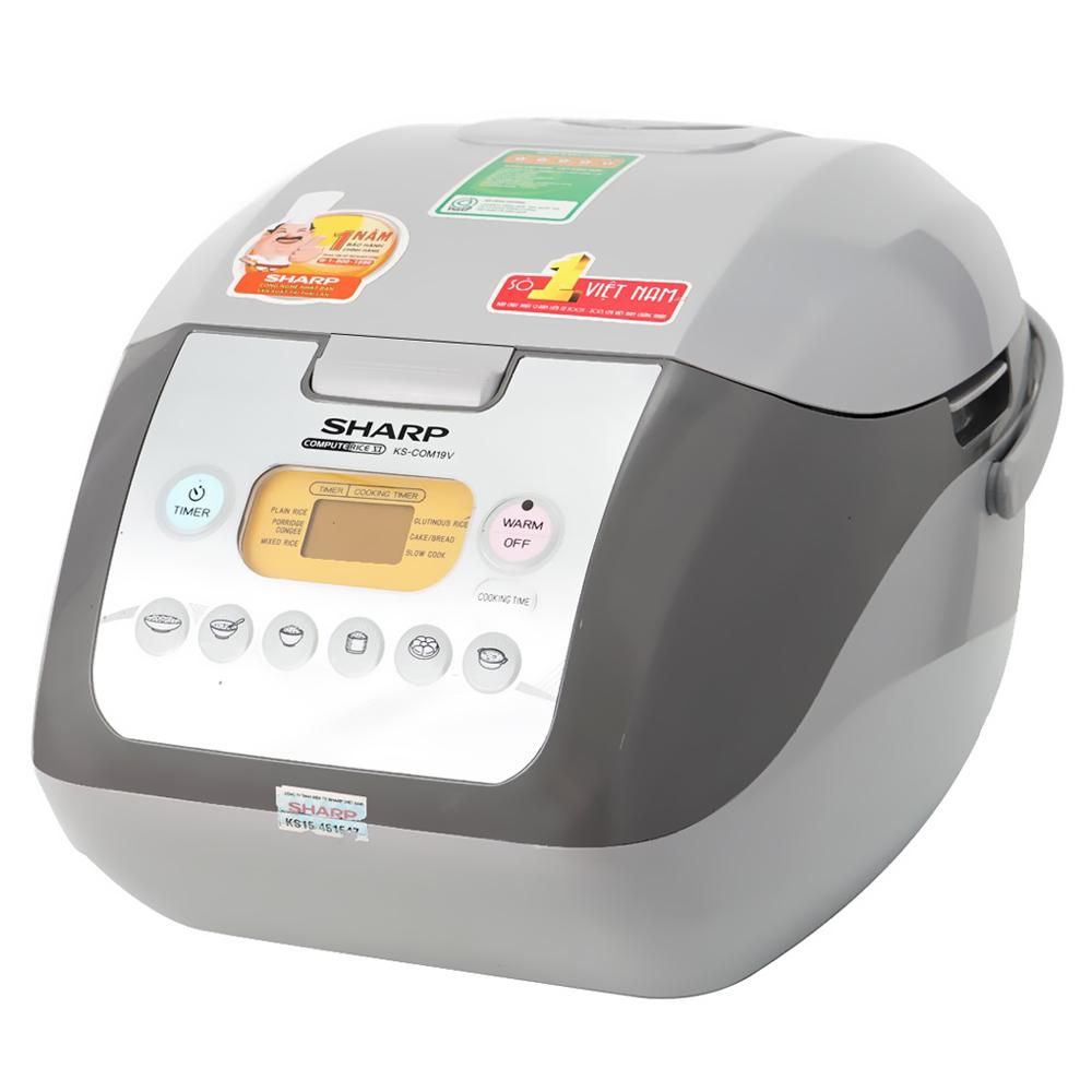 Nồi cơm điện tử Sharp KS-COM19V 1.8 lít