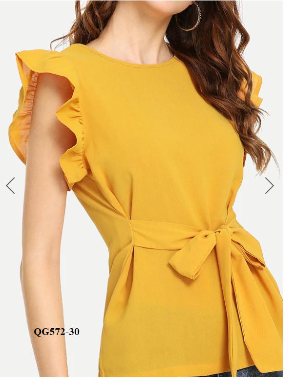 ÁO KIỂU ĐIỆU ĐÀ THẮT EO - SIZE S-6XL