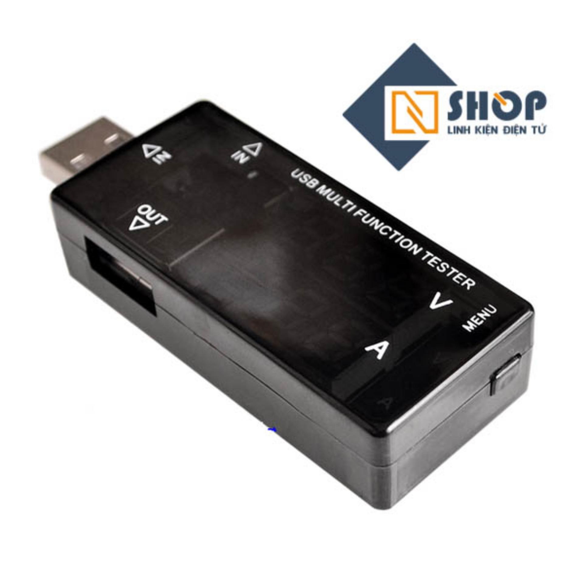 Mạch USB tester V1 (2 dòng màu đỏ)