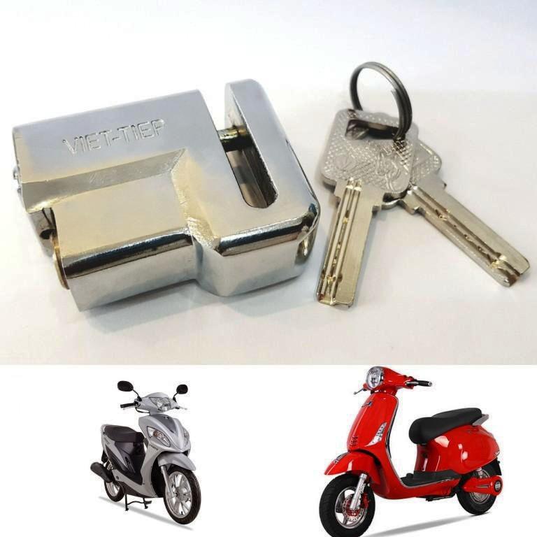 chống trộm xe máy - Khóa phanh đĩa/thắng đĩa xe máy, xe điện - Khóa đĩa Việt Tiệp