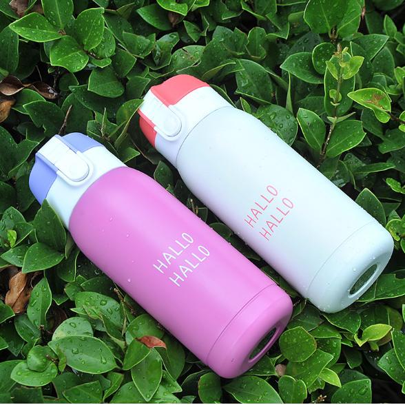 Bình giữ nhiệt HALLO 350ml Tím