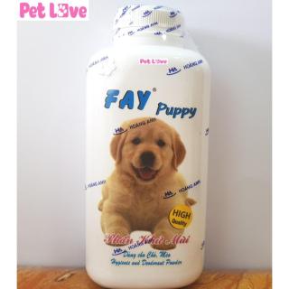 Phấn Fay Puppy khử mùi, tắm khô cho chó 120g thumbnail