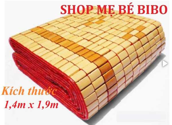 CHIẾU TRÚC MẮT NHỎ KHÔNG VIỀN MÀU TRẮNG 1M4 ( 140cm x 190cm )