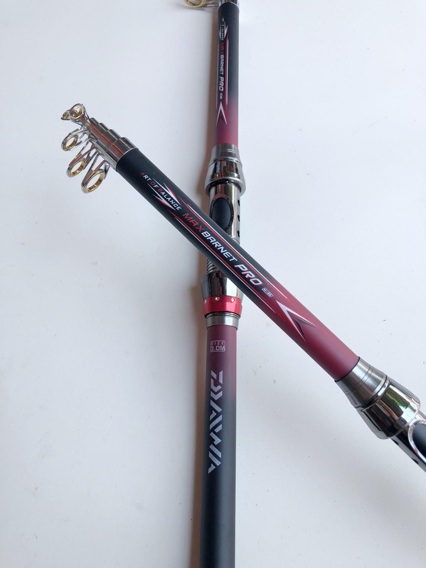 Cần câu máy rút Daiwa Barnet pro 3.6m