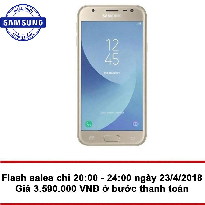 Samsung Galaxy J3 Pro 16GB RAM 2GB (Vàng) - Hãng phân phối chính thức
