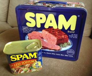 Thịt hộp nhập khẩu spam 25% less sodium 340gram  usa - date 11 2020 - ảnh sản phẩm 4