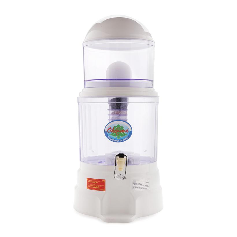 Bình lọc nước Ohiama MG-8818 20L (Trắng Xanh)