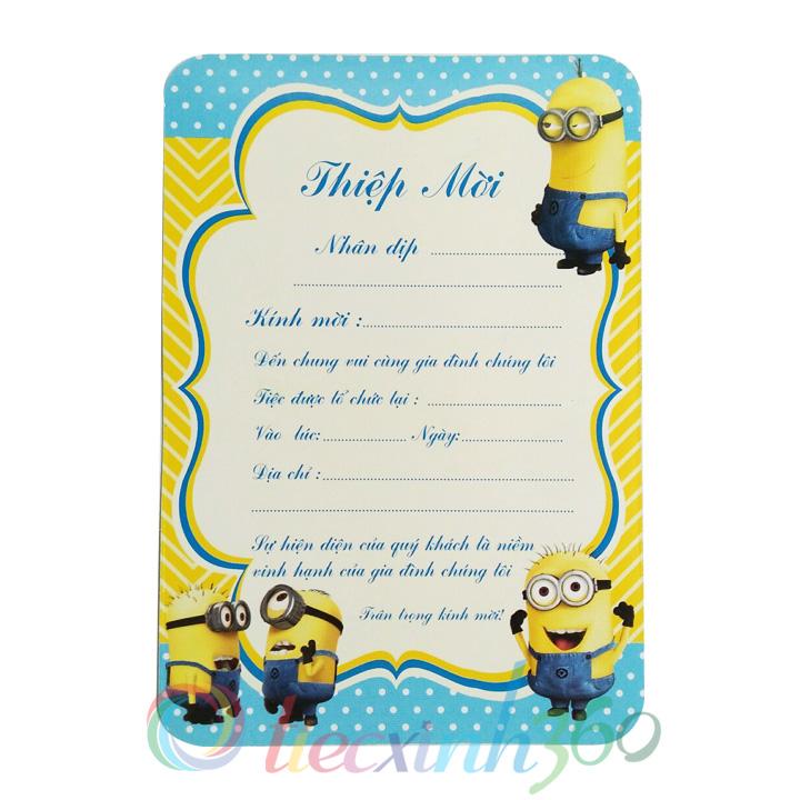 10 Thiệp mời sinh nhật