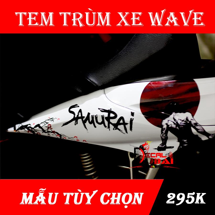 Tem trùm xe wave