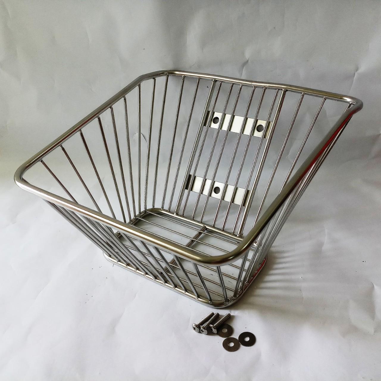 RXM0027 Rổ/giỏ xe WAVE RS SỌOC INOX 10mm